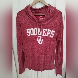 Oklahoma Sooners Marled Lightweight Hoodie